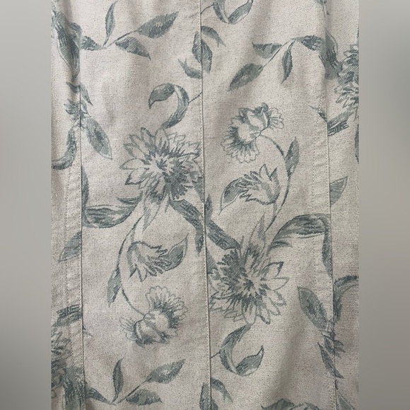 Erika collection linen sleeveless dress large - Picture 6 of 7